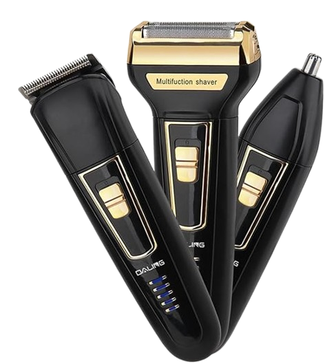 DL-9001 Daling Professional Trimmer 3 in 1  Rechargeable